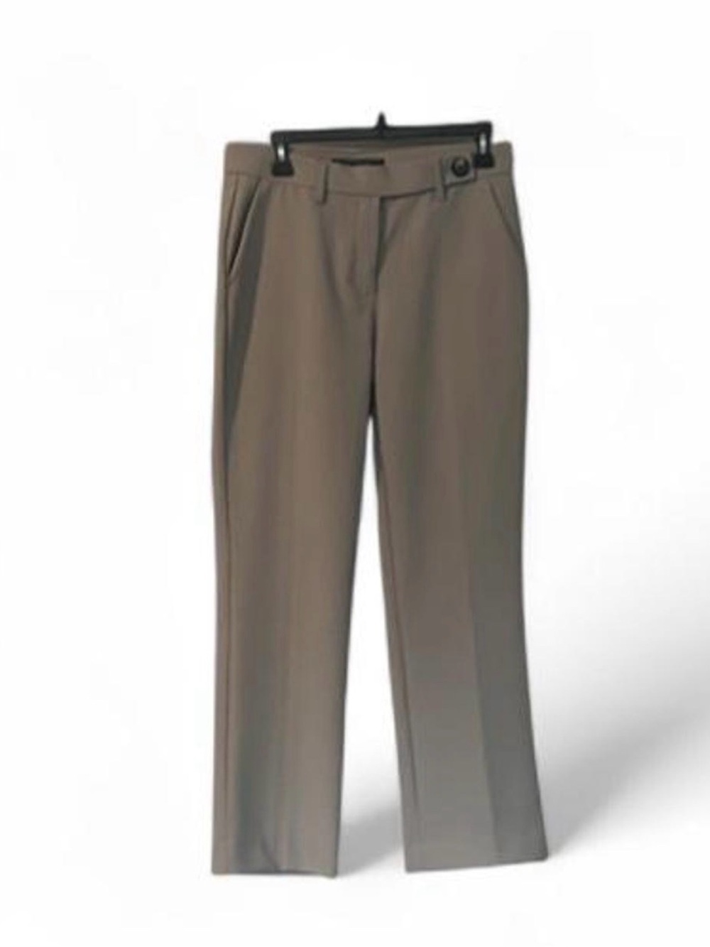 JL Atelier Gray Women's Dress Pants Nylon Spandex Regular Size M